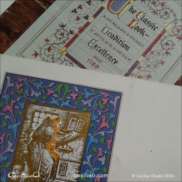 Brochures from the illumination studios also survived.