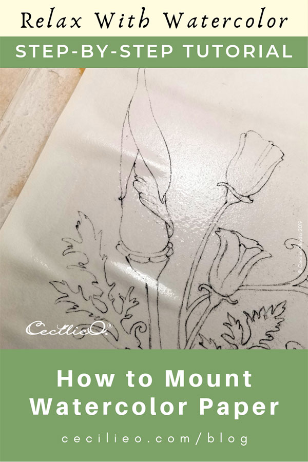 How To Mount Watercolor Paper