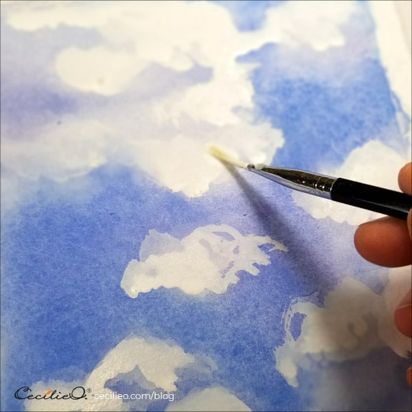 Discover How to Watercolor Clouds