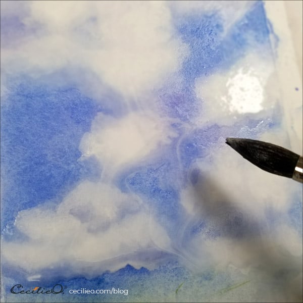 Discover How to Watercolor Clouds