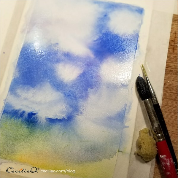 Discover How to Watercolor Clouds