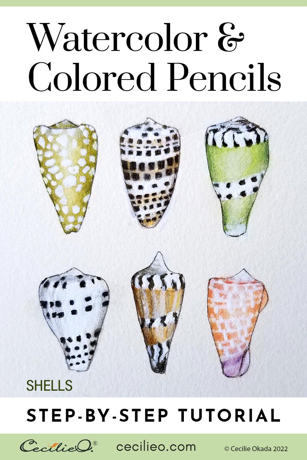 Watercolor Seashells Tutorial: Learn From My Mistakes