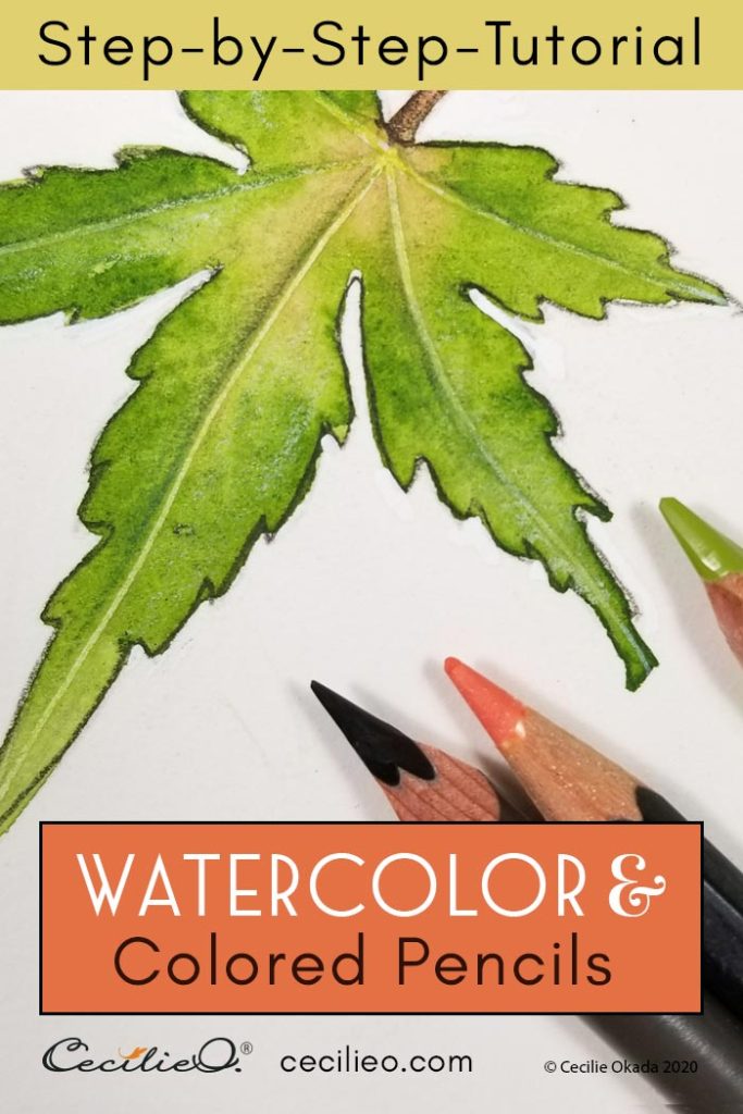 The Little Known and Easy Way to Watercolor Leaves