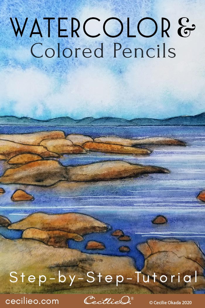 Online Course: Beginners Watercolor Landscape Exercise: An Easy Step by  Step Painting from Skillshare | Class Central