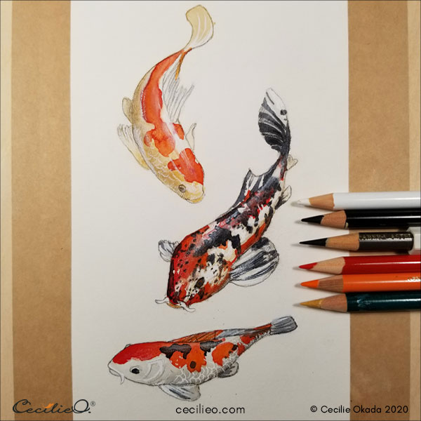 Koi Fish Watercolor Tutorial: How to Paint Vibrant Movement