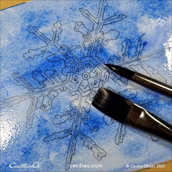 Watercolor for Beginners: Blue Flower Tutorial