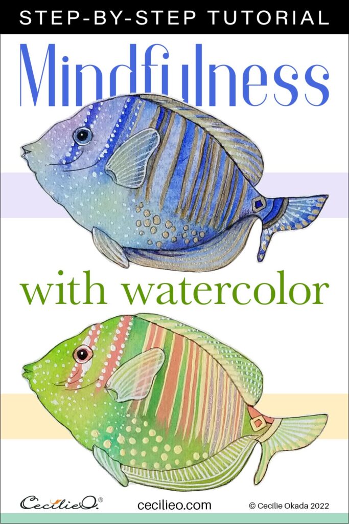 Mindfulness in Art: Paint Sparkling, Colorful Fish 